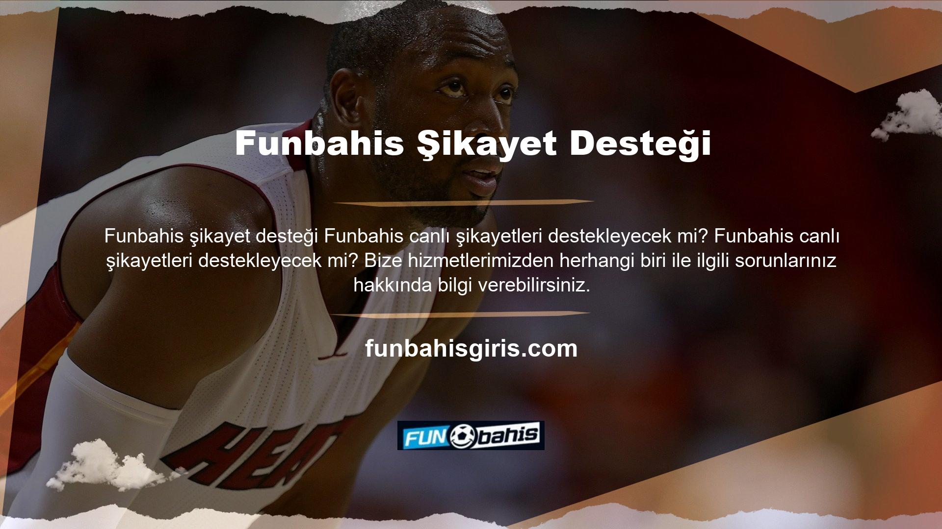 Canlı Destek seçeneğini tıklayın